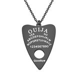 FEELMEM Ouija Board Planchette Pendant Necklace Oujia Inspirational Gift Spirit Board Art Jewelry Wiccan Jewelry (Ouija necklace)