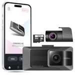 2024 New THINKWARE ARC Dash Cam with Smart Driving Alert System, 3X Energy Saving, 2 Channel, 1440P+1440P Front and Rear, Wi-Fi, Super Night Vision 2.0, 24/7 Parking Mode (Hardwiring, 12V Cable)