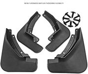 Car Mud Flaps for V-W T-ROC 2018-2020 Custom Front and Rear Mudflaps, Rubber Splash Guards Mudguard Fender Flares Auto Accessories Set,4 Pcs