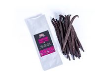 Vanilla Mart - Tahitian Vanilla Pods - Pack of 2 Vanilla Pods - Grade A Vanilla Beans - Whole Grade A Vanilla Pods - Premium Tahitian Vanilla - Vanilla Pods & Beans From Around The Globe