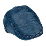 Chokore Denim Flat Ivy Cap (Blue)