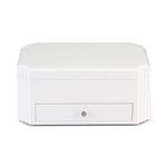 Reed and Barton White Lea Jewelry Box, 8.9 LB