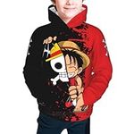 Unisex Anime Hoodie For Kids Boys G