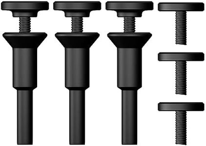 Mounting Mandrel 3/8" & 1/4" Arbor Hole for Cut-Off Wheel 1/4" Shaft Stem for Die Grinder Drill Rotary Tool(3 Pack)