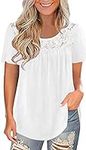 Womens Summer Plus Size Tops Blouse