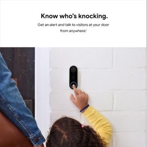 Nest Wired Doorbell – Smart Video Security Camera