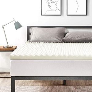 Egg Crate Mattress Topper High Density Foam Underlay Protector - 5CM - All Size (King Single)