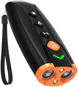 CANDYDOG Dog Bark Deterrent Device, Ultrasonic Dog Bark Control for Stop Bad Behavior| Sound and 25-30kHz Long Range Ultrasonic Modes | Safe & Painless | Most Effective Barking Control Devices