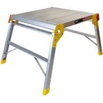 Excel Aluminium Folding Hop Up Work Platform Bench 600mm x 600mm