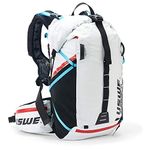 USWE Hajker Pro 30L Winter, Lightweight Backpack for Hiking, Ski, Snowboard, Bike with Waterproof Rolltop, for Men and Women. Insulated Snow Hydration Pack with Freeze Protection, White