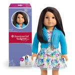 American Girl Truly Me 18-inch Doll #64 with Brown Eyes, Black Hair, and Light Skin with Neutral Undertones, For Ages 6+