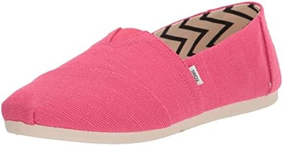 TOMS Femme Alpargata Semelle de Mocassin, Framboise, 37.5 EU