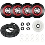 4392067 Dryer Repair Kit Replaces Whirlpool Kenmore WED4815EW1 WED75HEFW0 WED70HEBW0 MEDB765FW0 MEDB200VQ0 - Compatible with Most 27" Dryer Models - by AMI PARTS