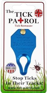 The Tick Patrol Tick Remover Tool - for People & Pets - Stop Ticks in Their Tracks! (Assorted Colors)