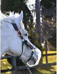 Flexible Filly Slow Feed Grazing Muzzle - CLEARMEDIUM