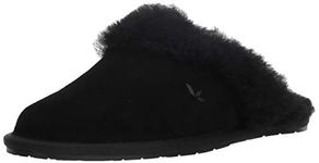 UGG Milo Laceup Low Top Sneakers, Black, 7 US / 38 EU