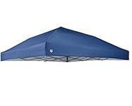 Canopy Top for Quest 12' x 12' Straight Leg Instant Up Canopy Gazebo Replacement Tent Parts (Navy)