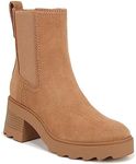 Zodiac Women's Teresa-chels Booties Ankle Boot, Latte Brown, 8.5