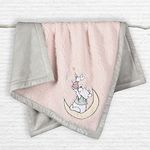 Disney Winnie The Pooh My First Blankie Sherpa Blanket, 30"x36" Pink Piglet Fluffy Premium Blanket for Baby Girl Soft Warm Cozy Toddler, Infant or Newborn Blanket for Crib, Stroller, Travel, Nursery