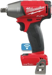 Milwaukee M18FIWF12-0 Fuel Impact Wrench Friction Ring (1/2") (Naked-no Batteries or Charger), 1 W, 18 V, Multi