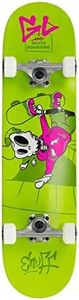 Enuff Skully Complete Skateboard, 80 cm Length x 19.68 cm Width, Green