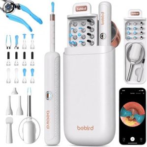 Bebird Earsight Plus R37R Ear Cleaning Camera Wax Removal Tool kit, FSA HSA Eligible Flexible Ear Scope Otoscope Camera Light, Visual Ear Picker Wireless Earwax Remover Tweezers for Adults & Kids