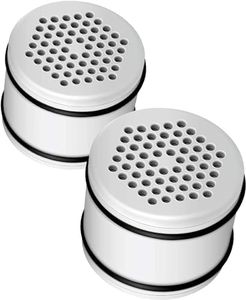 Waterdrop WHR-140 Shower Filter Replacement for Culligan® WHR-140, WSH-C125, ISH-100, HSH-C135, Shower Head Water Filter, with Advanced KDF Filtration Material, Pack of 2