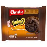 Fudgee-O Chocolatey Creme Filled Sandwich Cookies, 303 g