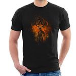 Half Life Gordon Freeman Silhouette Men's T-Shirt Black