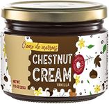 Gourmanity Vanilla Chestnut Spread, Deliciously Smooth Vanilla Flavoured Spread, Creme De Marrons From France, Great for Pancakes, Toasts and Ice Cream 11.5oz