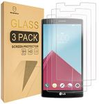 [3-PACK]- Mr Shield For LG G4 [Tempered Glass] Screen Protector [0.3mm Ultra Thin 9H Hardness 2.5D Round Edge] with Lifetime Replacement Warranty