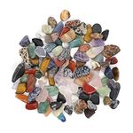 Polished Tumblestone Gemstones, Pocket Reiki, Chakra, Mineral Rocks, 100g Pack (90 to 100 Stones) Size: Extra Small Mix 5mm - 10mm