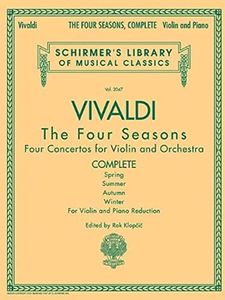 Antonio Vivaldi: The Four Seasons - Complete Edition: Schirmer Library of Classics Volume 2047: Complete Violin