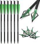 6/12pcs Archery Carbon Crossbow Bol