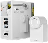 Nuki Smart Lock 3.0 for Euro Profile Cylinder, Smart Door Lock for Keyless Access With No Screwing or Drilling Required, Retrofittable Electronic Door Lock, White