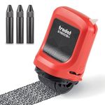 Trodat ID Protector+ Ink Roller – Identity Theft Protection Roller Stamp with Integrated Box & Letter Opener (3in1) – incl. 3 Refill Inks