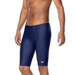 Speedo Men's Standard Swimsuit Jammer Eco ProLT Printed Team Colors - Hex Blue, Size 26