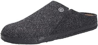 Birkenstock Womens Zermatt Backless Mules Slippers Grey 5.5 UK