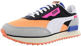 Puma - Mens Rider Play On Shoes, 9 UK, Puma Black/Fizzy Orange/High Rise