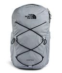 THE NORTH FACE Jester Everyday Laptop Backpack, Mid Grey Dark Heather/TNF Black, One Size