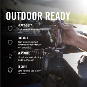 Leatherman Surge Multi-Tool – Black Stainless Steel