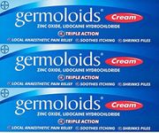 Germoloids Triple Action Cream 55g x 3 Packs