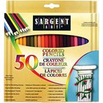 Sargent Art 22-7251 50 Count Assorted Colored Pencils