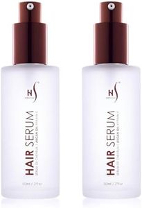 Herstyler Argan Oil Serum for Natural Shine - Anti-Frizz Straightening Serum for Damaged Tresses (Pack of 2)