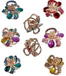 BHARATGAURAV - Hair Accessories small clutcher hair claw clips for women clutch clips women & girls clamp (6pcs multi design)