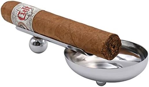 Quality Importers Trading Cigar Ashtray, Stainless Steel