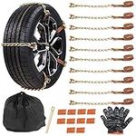 SCITOO Snow Chains For Car,Tire Cha