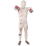 Morphsuits Kids Premium Costume - Mummy - Large 4' - 4'6" (120cm - 137cm)