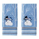 SKL Home Winter Friends Hand Towel, Blue