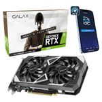 Galax GeForce RTX 3050 EX Graphics Card | Up to 1837 Mhz, 6GB GDDR6, 96-bit, 1-Click OC, 3 x DisplayPort 1.4a, HDMI 2.1, PCI-E 4.0, NVIDIA DLSS | Advanced AI & Ray Tracing Performance